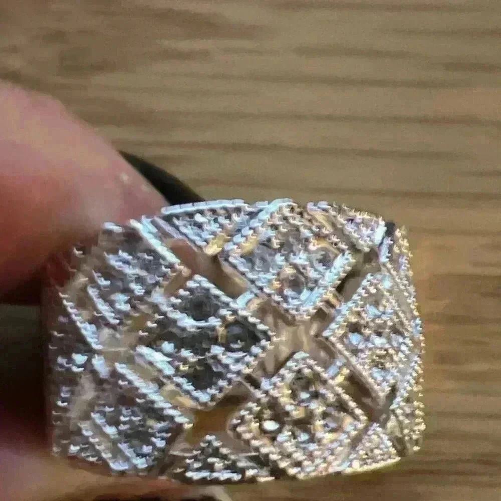 Charter Club Silver Plated Ring Size 10 New in Box - Picture 8 of 8